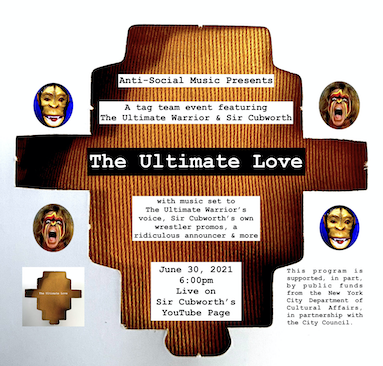 Anti-Social Music Presents The Ultimate Love - June 30 at 6PM EDT